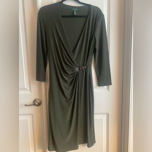 Ralph Lauren Dress in a beautiful olive color